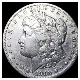 1903-S Silver Morgan Dollar LIGHTLY CIRCULATED