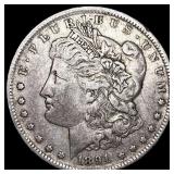 1891-O Silver Morgan Dollar LIGHTLY CIRCULATED