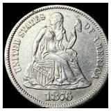 1876-CC Silver Dime UNCIRCULATED