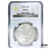1898-O Morgan Silver Dollar NGC MS65