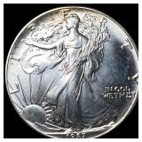 1987 Silver American Eagle $1 GEM BU
