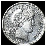 1911-D Silver Barber Dime UNCIRCULATED