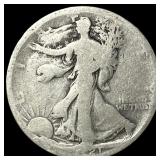 Walking Liberty Half Dollar 1917. NICELY CIRCULATE