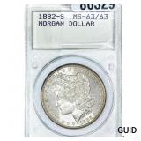 1882-S Morgan Silver Dollar  MS63