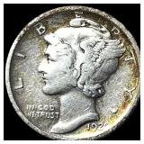 1920-S Silver Mercury Dime NEARLY  UNCIRCULATED