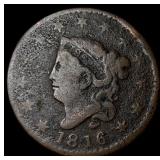 1816 Coronet Head Large Cent LIGHTLY CIRCULATED