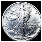 1916 Walking Liberty Half Dollar UNCIRCULATED
