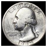 1932-D Silver Washington Quarter LIGHTLY CIRCULATE