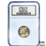 1938-S Jefferson Nickel NGC MS67