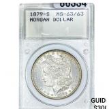 1879-S Morgan Silver Dollar  MS63