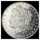 1884-S Silver Morgan Dollar CHOICE BU