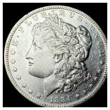 1884-S Silver Morgan Dollar CLOSELY UNCIRCULATED