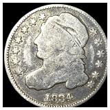 1834 Capped Bust Dime NICELY CIRCULATED