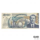 1987 Bank of Mexico 10,000 Pesos
