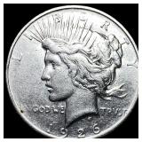 1926 Peace Silver Dollar NEARLY UNCIRCULATED
