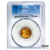 1937 Wheat Cent PCGS MS66 RD