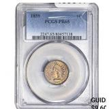 1859 Indian Head Cent PCGS PR65