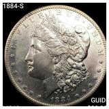 1884-S Morgan Silver Dollar UNCIRCULATED