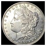 1891-S Silver Morgan Dollar UNCIRCULATED