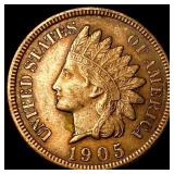 1905 Indian Head Cent CHOICE AU