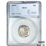 1936-D Buffalo Nickel SEGS MS67+