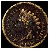 1859 Indian Head Cent LIGHTLY CIRCULATED