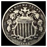 1882 Shield Nickel NEARLY UNCIRCULATED