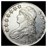 1826 Capped Bust Half Dollar GEM BU