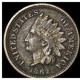 1862 Indian Head Cent HIGH GRADE