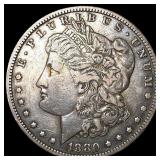 1880 Morgan Silver Dollar CLOSELY UNCIRCULATED
