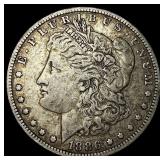 1886-O Silver Morgan Dollar NEARLY UNCIRCULATED