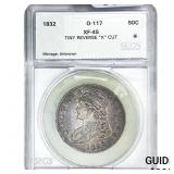 1832 Capped Bust Half Dollar SEGS XF45