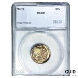 1937-D Buffalo Nickel SEGS MS68+