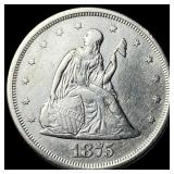 1875-S Silver Twenty Cents UNCIRCULATED