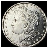 1887 Morgan Silver Dollar CHOICE BU