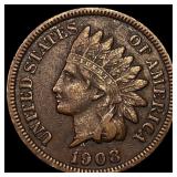 1908-S Indian Head Cent NEARLY UNCIRCULATED