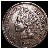 1873 Indian Head Cent CHOICE AU