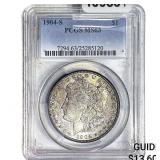 1904-S Morgan Silver Dollar PCGS MS63