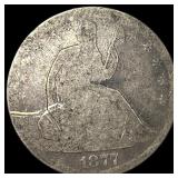 1877-S Silver Half Dollar NICELY CIRCULATED