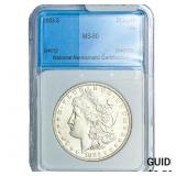 1883-S Morgan Silver Dollar NNC MS60
