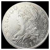 1808 Capped Bust Half Dollar CLOSELY UNCIRCULATED