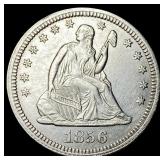 1856 Seated Liberty Quarter UNCIRCULATED