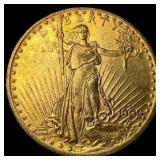 1909-D Gold $20 Saint-Gaudens Double Eagle UNCIRCU