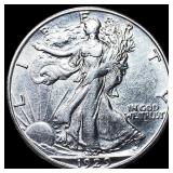 1929-S Silver Walking Liberty Half Dollar UNCIRCUL