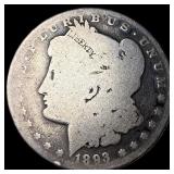 1893-S Silver Morgan Dollar NICELY CIRCULATED