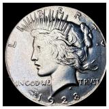 1928 Peace Silver Dollar LIGHTLY CIRCULATED