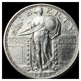 1917 Standing Liberty Silver Quarter HIGH GRADE