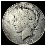 1927 Peace Silver Dollar LIGHTLY CIRCULATED