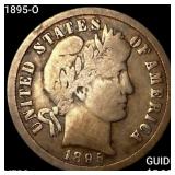 1895-O Barber Dime LIGHTLY CIRCULATED