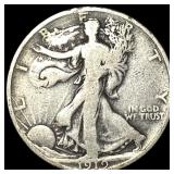 1919-D Silver Walking Liberty Half Dollar LIGHTLY